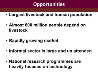 Update on ILRI in South Asia                                          