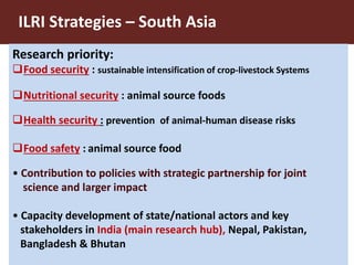 ILRI in South Asia