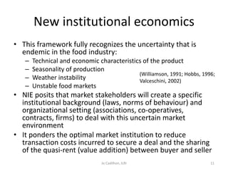 Outline for a socio-economic conceptual framework to evaluate the impact of innovation platforms