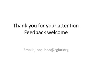 Outline for a socio-economic conceptual framework to evaluate the impact of innovation platforms