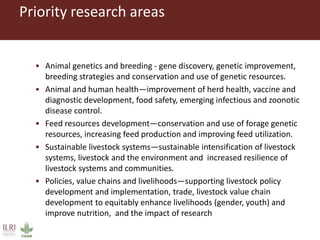 Introducing ILRI’s Science Strategy 2016-2020