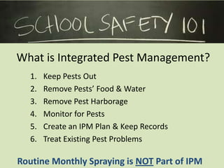 IPM In Schools by Invader Pest Management | PPSX
