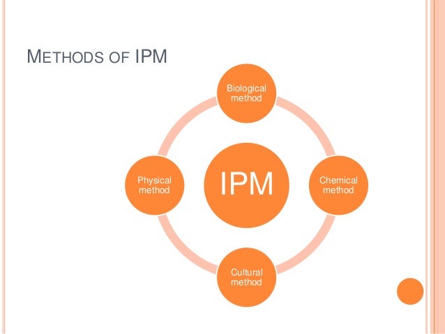 IPM - Integrated Pest management