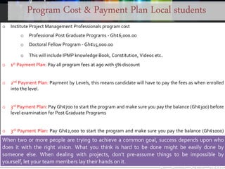 Ipmp corporate presentation | PPTX
