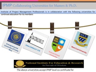 Ipmp Program Ipmp corporate presentation | PPTX