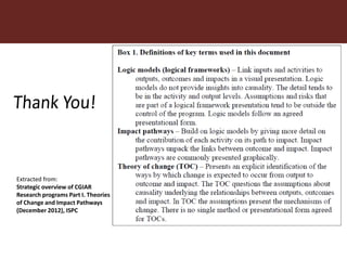 Embracing Theory of Change 