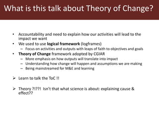 Embracing Theory of Change 