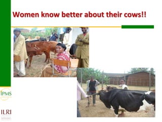 Technological options and approaches to improve supply of desirable animal genetic material: IPMS Experience