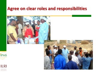 Technological options and approaches to improve supply of desirable animal genetic material: IPMS Experience