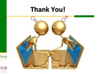 Technological options and approaches to improve supply of desirable animal genetic material: IPMS Experience