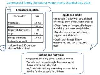 Commercialization of smallholders: The tale of a transforming family