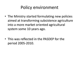 IPMS Project background and approach