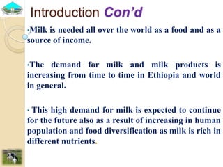 Past experiences and next year plan of dairy synchronization in Tigray 