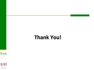 Workshop program and expectations of the IPMS Alternatives for Improving Field AI Delivery System to Enhance Beef and Dairy Production in Ethiopia Workshop 