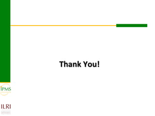 Technical, organizational and institutional arrangements for effective delivery of oestrus synchronization program