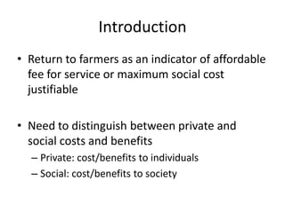 Economics of oestrus synchronized AI technology: Conceptual framework