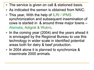 AI performance and plan in Tigray 
