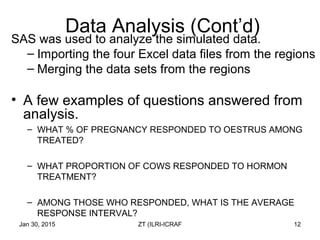 Data management and analysis