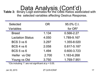 Data management and analysis