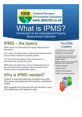 IPMS briefing note November 2014