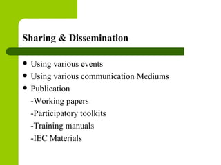 Gender in value chain: ILRI/IPMS experience in Ethiopia