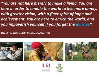 Better Science …better lives  