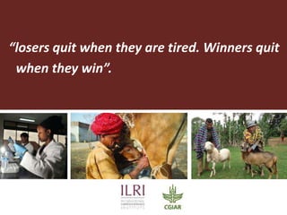 Better Science …better lives  