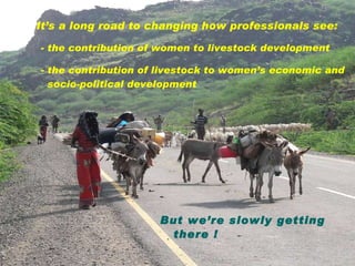 Promoting gender equality and empowering women through livestock