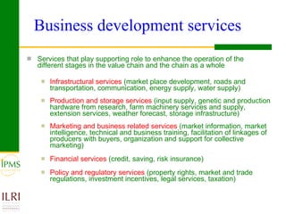 Innovation systems perspective and Value Chains Approach for development: Concepts and principles