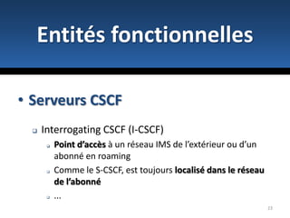 Entités fonctionnelles12