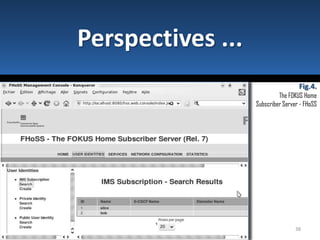 Encore appelé User Equipment (UE)21Entités fonctionnelles