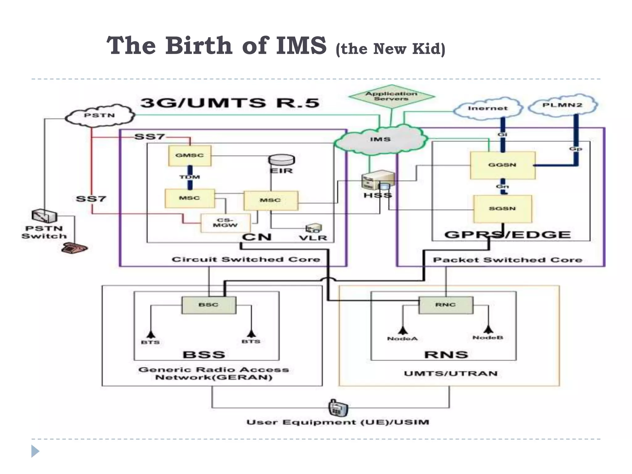 The Birth of IMS   (the New Kid)
 