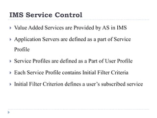 IP Multimedia Subsystems Overview - My Training on IMS | PPTX