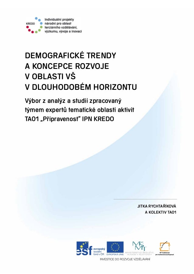 Demografické údaje v dotazníku