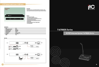 Ip network audio system 2013