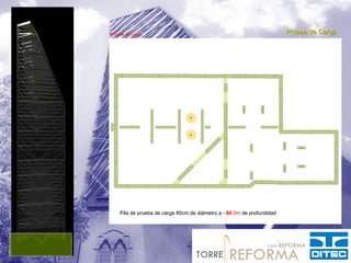 Prueba de carga                                                         Prueba de Carga




    Pila de prueba de carga 80cm de diámetro a - 57.0m de profundidad
                                                 48.0m
 