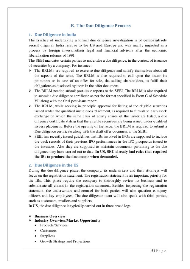 Ipo process usa europe