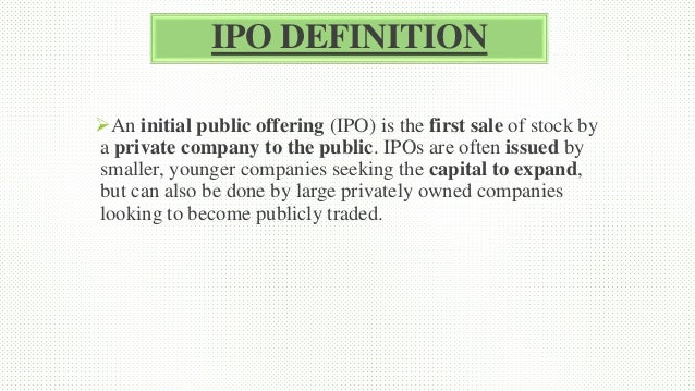 Directed shares ipo investopedia