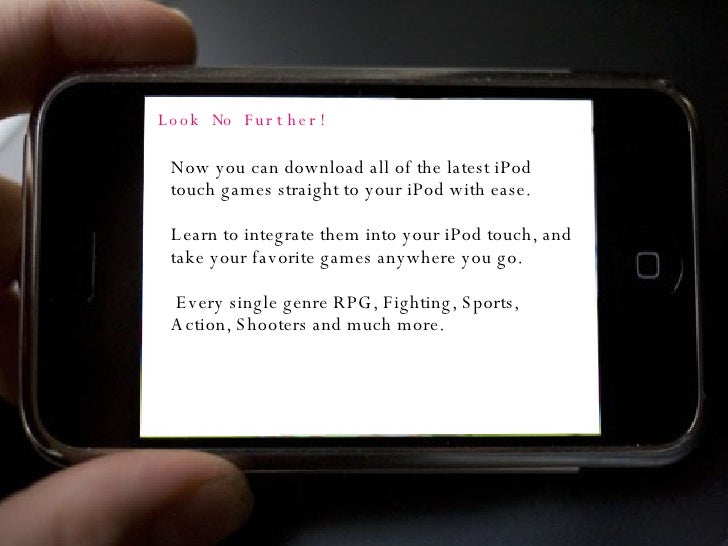 iPod Touch Games Downloading Games To iPod Touch
