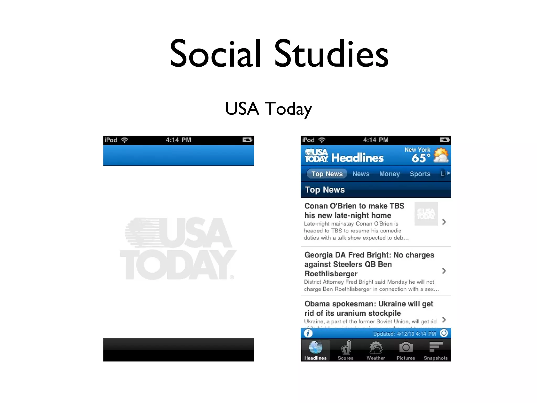 Social Studies USA Today 