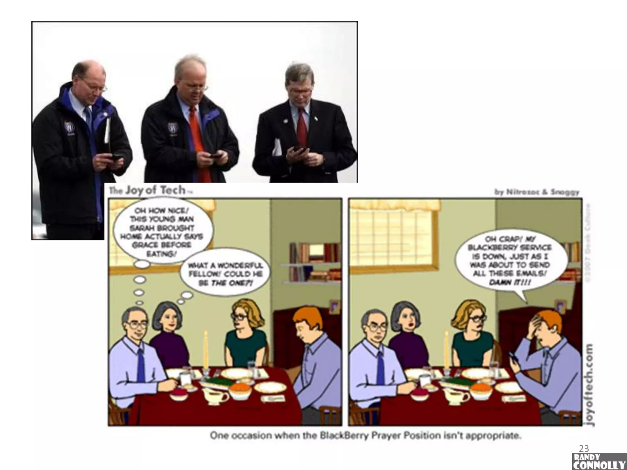 iPodolatry And Crackberries