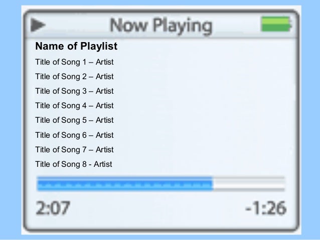 cd song list template