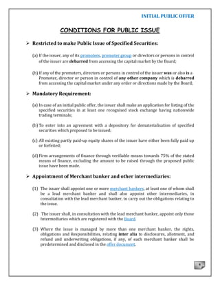 Public Issue INITIAL PUBLIC OFFER | PDF
