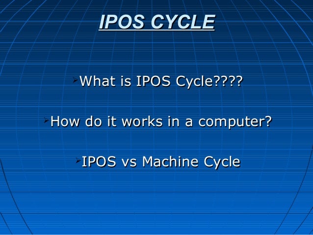 What is ipo cycle explain