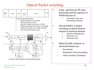 Hsync Packet Format Ip over wdm | PPT