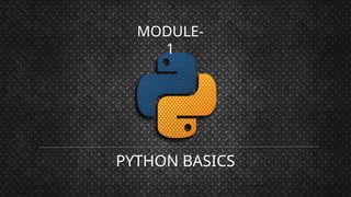 IPP-M1-Chap-1-Python Basics_5459_1BPLC105B_29-10-2025.pptx