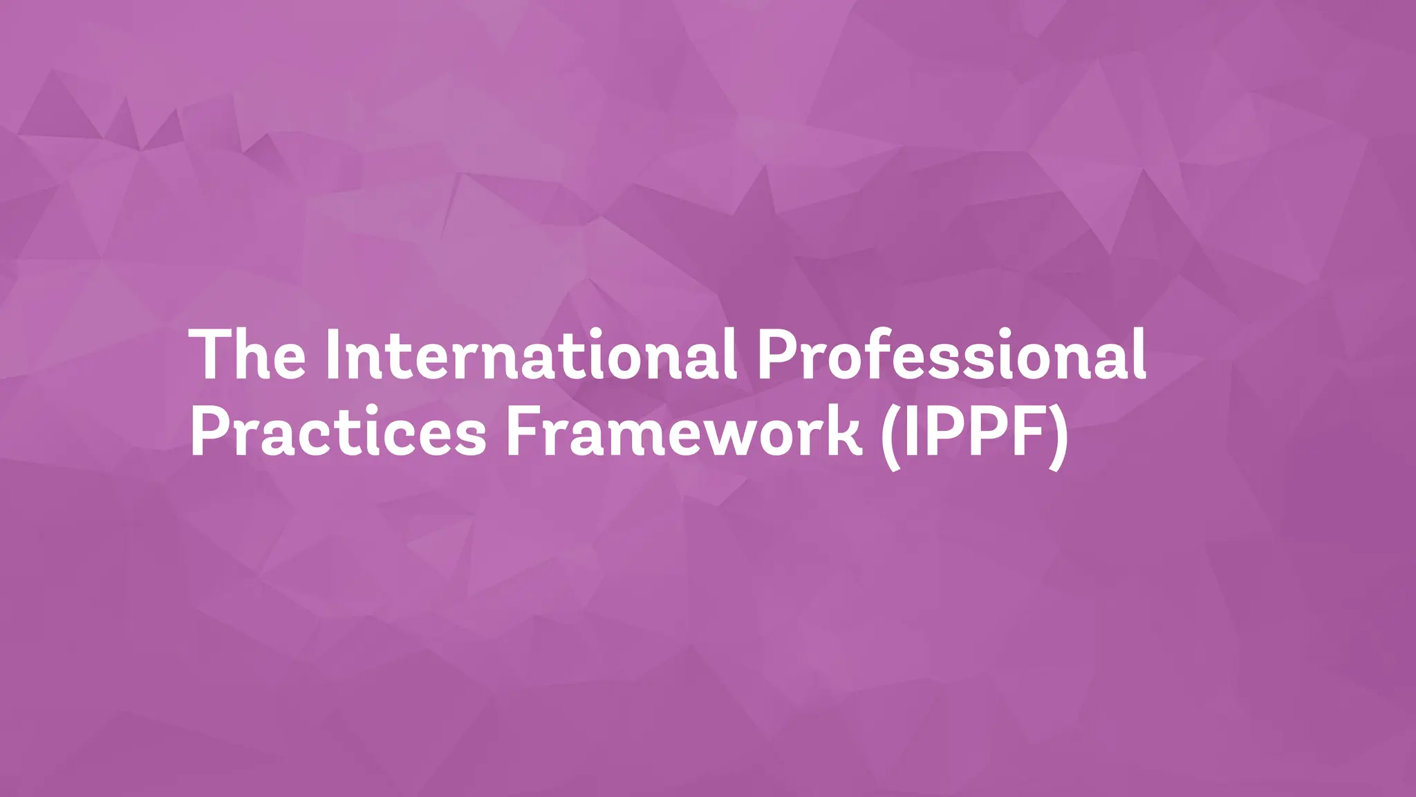 International professional practices framework ippf pdf pdf