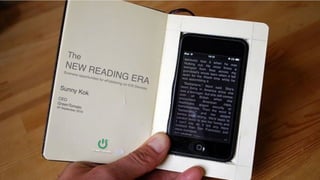 The
        NEW
                               READ
    Busine
                 ss opp                            ING E
                             ortunit
                                    ies for
                                              ePubli    R
                                                       shing
                                                               on iOS
                                                                            A
                                                                        Device
  Sunny                                                                          s
                    Kok
CEO
Green
20 Se
      To    mato
        ptemb
                er 201
                         0
 