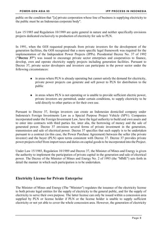 Ipp process in indonesia 1995 by cockcroft and fuller | PDF