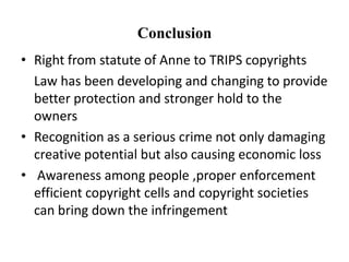 Concluding Rights copyrights | PPTX